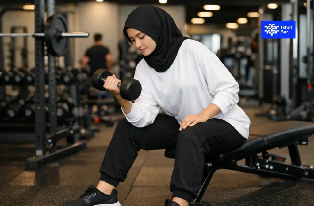 style hijabers saat berolahraga